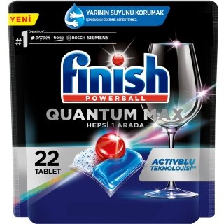 Finish Quantum Max Tablet Bulaşık Makinesi Deterjanı 22 Adet Deterjan kullananlar yorumlar